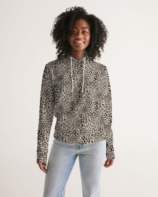 Women's Hoodie Leopard