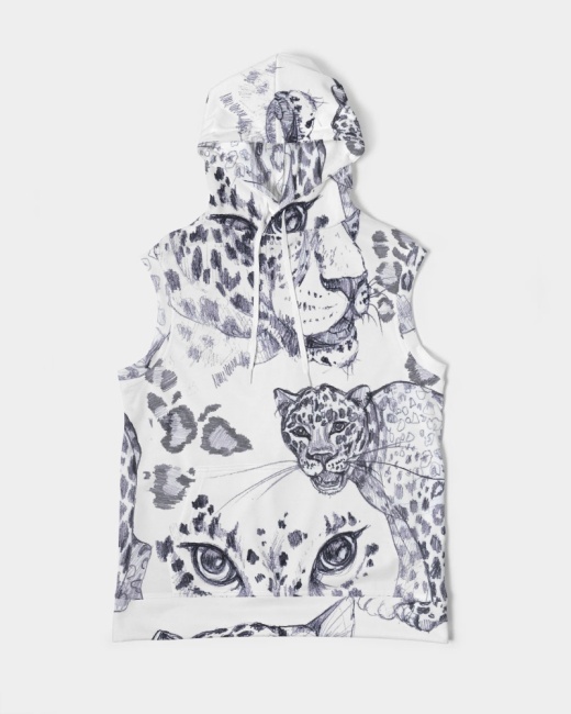Men's Premium Heavyweight Sleeveless Hoodie Spotless