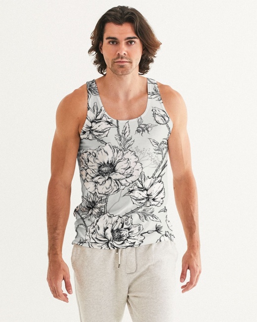 Men's Tank Secret Garden