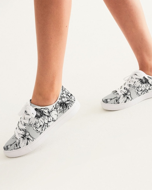 Women's Faux-Leather Sneaker Secret Garden