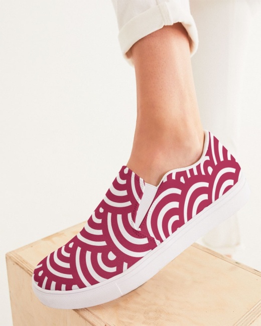 Women's Slip-On Canvas Shoe Plum Blossom