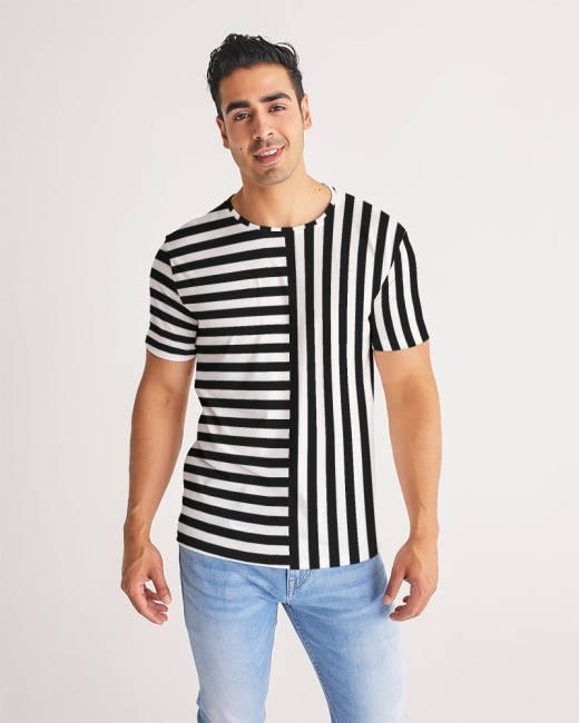 Men's Tee Bold Stripe