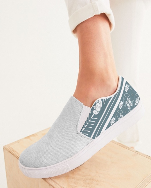 Women's Slip-On Canvas Shoe Shapes