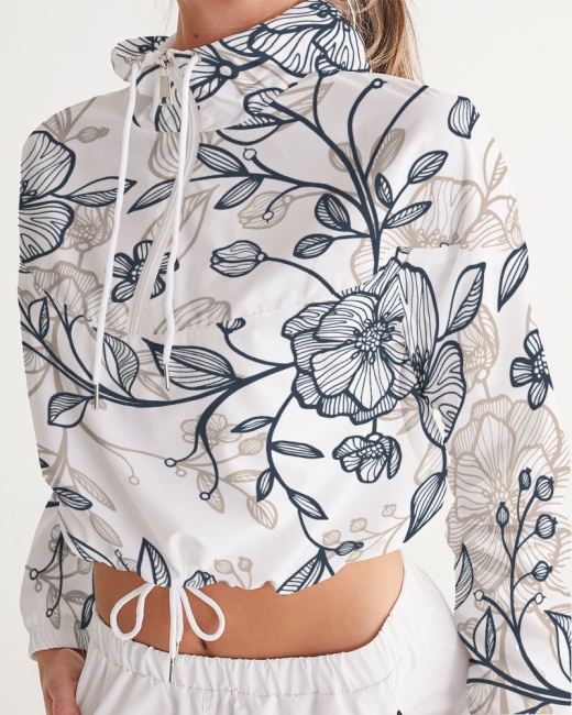 Women's Cropped Windbreaker - Buy Online Now