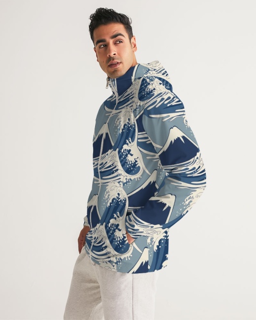 Men's Windbreaker Waves