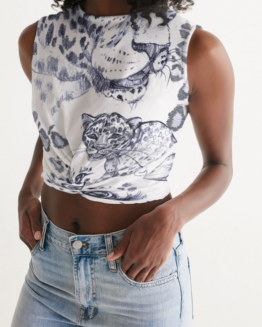 Women's Twist-Front Tank Top Spotless
