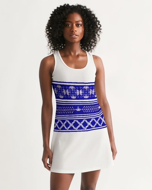 Women's Racerback Dress Porcelain