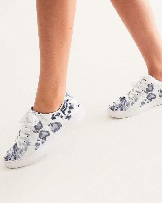 Women's Faux-Leather Sneaker Spotless