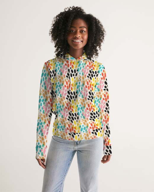 Women's Hoodie Multi Cheetah - Soft, Stylish, and Comfortable Wear