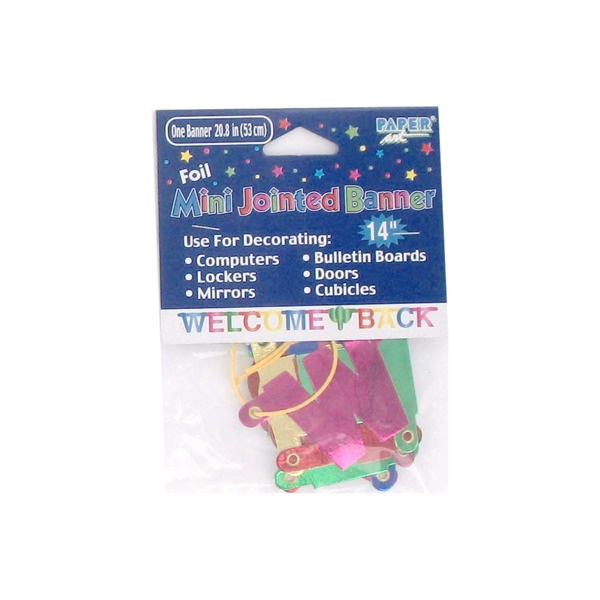 "Farewell" Mini Jointed Banner, 12", Pack Of 24