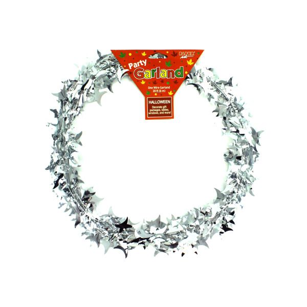 Silver Razor-Look Wire Garland, Pack Of 24