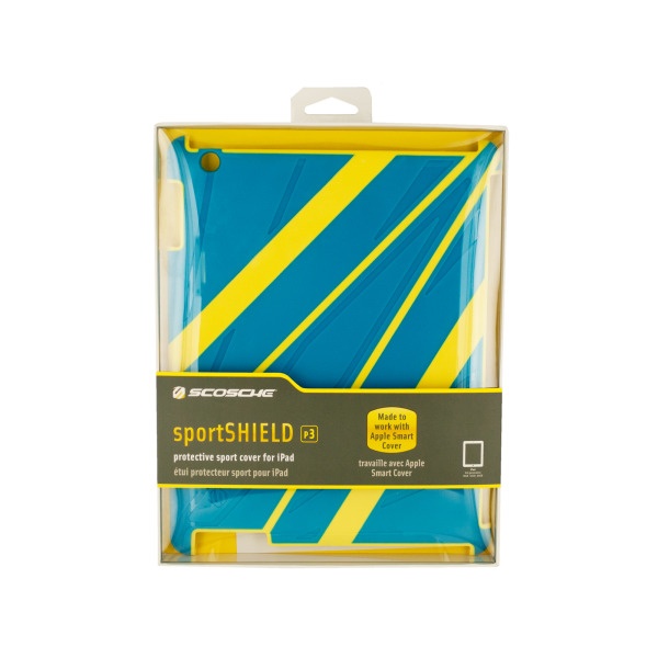 Blue & Yellow Ipad 3 Protective Sport Cover, Pack Of 3