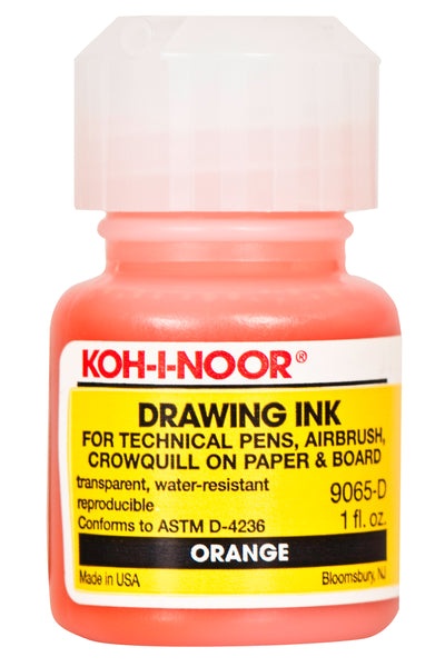  Koh-I-Noor® Drawing Ink - 1 Oz. / Raw Sienna 9065d