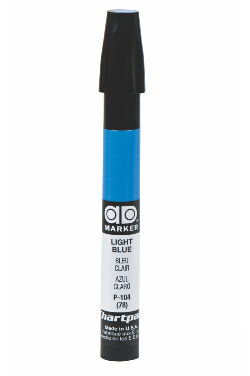 Chartpak Ad® Marker Blue Color Family