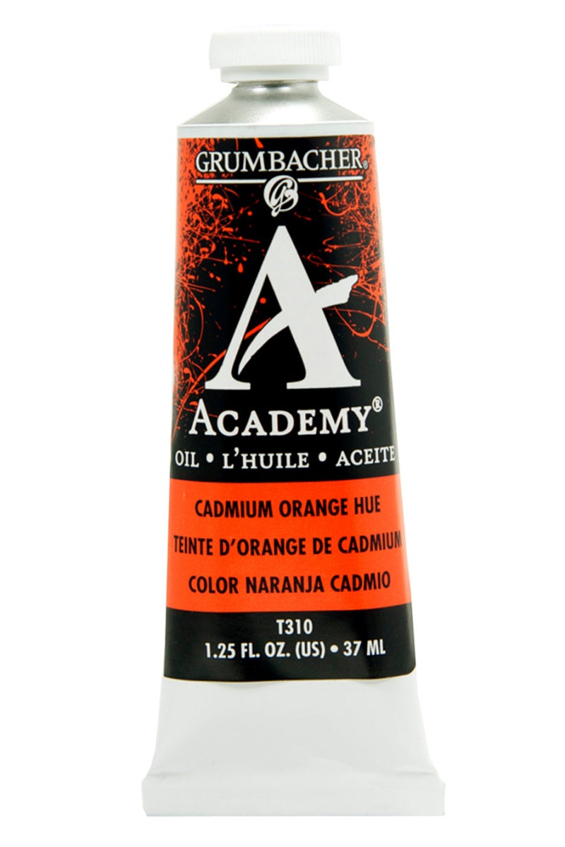 Academy® Oil Orange Color Family - 37 Ml. (1.25 Fl. Oz.) / Cadmium Orange Hue