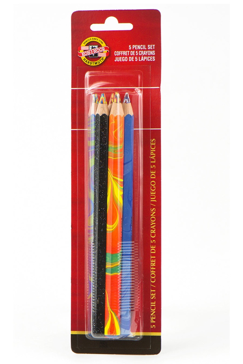  Magic Fx® Pencil Sets - 30 Piece Black & Glitter Lacquer