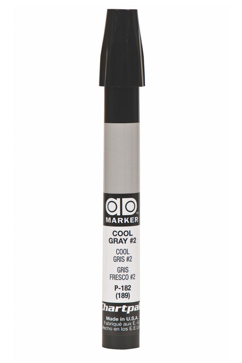 Chartpak Ad® Marker Grey Color Family