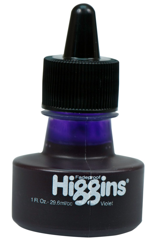 Higgins Violet, Dye Based Ink 1Oz