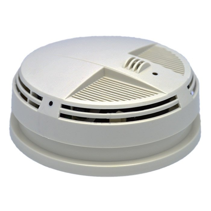 Xtreme Life 4K Night Vision Smoke Detector [Side View][Battery]