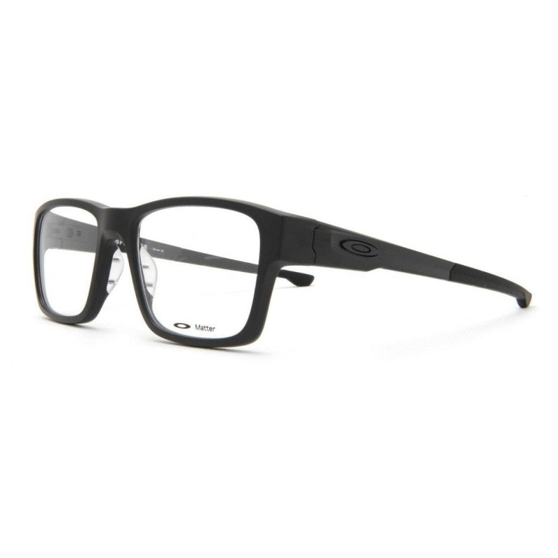 Oakley 54Mm Splinter Satin Black Square Optical Frames