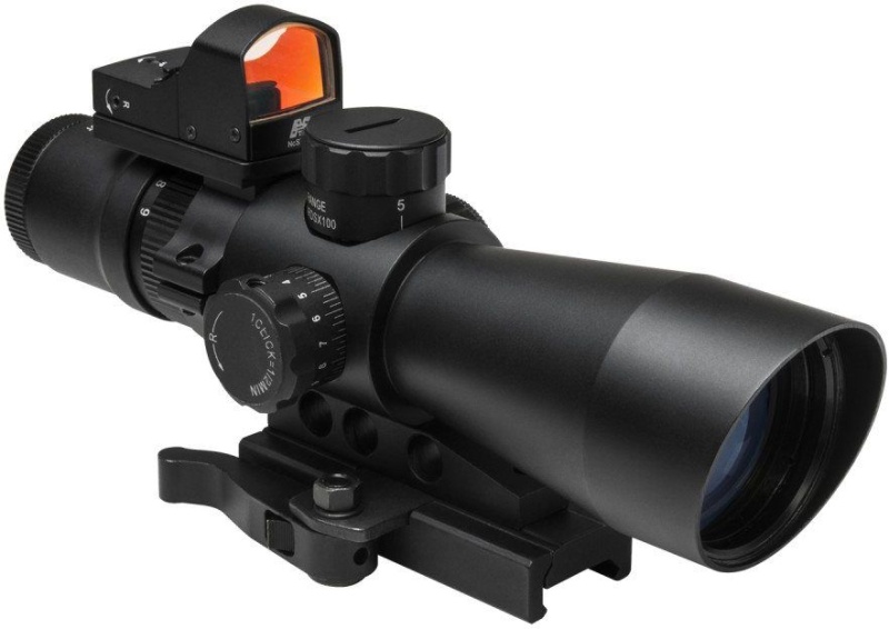 3-9X42 Uss Gen Ii/ Mil-Dot W/Micro Red Dot