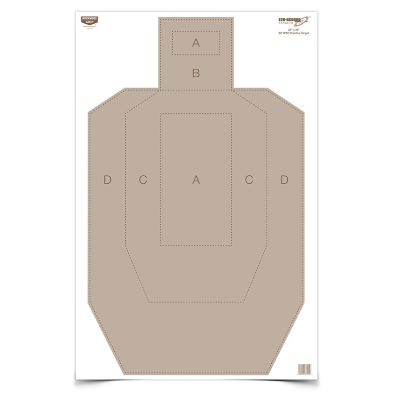 Eze-Scorer 23 X 35 Ipsc Practice Target, 5 Targets