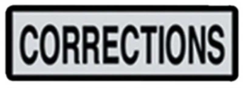 Shield Decal Corrections 5'' X 23''