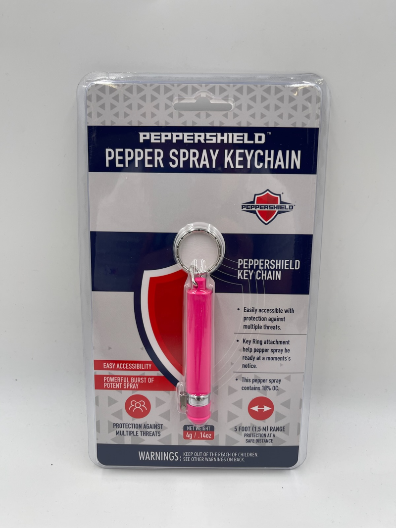 Peppershield Keychain Guard 1/2Oz - Pink