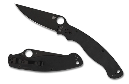 Military 2 Black G-10 Black Blade