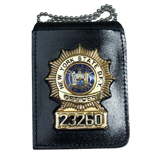 Recessed Badge Holder W/ Chain