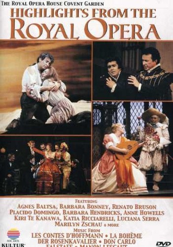 HIGHLIGHTS FROM THE ROYAL OPERA DVD 5 Opera