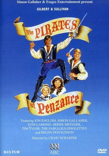THE PIRATES OF PENZANCE (Queensland Performing Arts) DVD 9 Opera