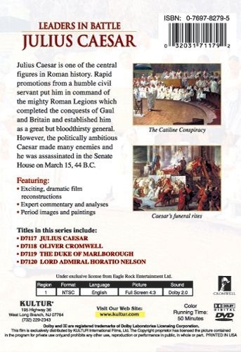 Leaders in Battle: Julius Caesar DVD 5 History