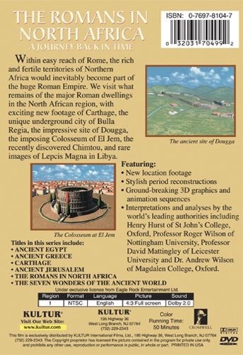 THE ROMANS IN NORTH AFRICA DVD 5 History