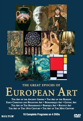 The Great Epochs of European Art 4 Discs Set