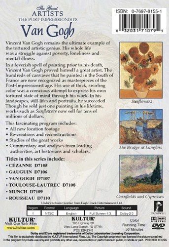 VAN GOGH (The Post-Impressionists series) DVD 5 Art