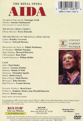 AIDA (The Royal Opera, Covent Garden) DVD 9 Opera