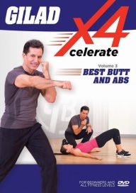 GILAD: XCELERATE 4: #3 BEST BUTT AND ABS DVD FITNESS