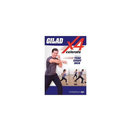 GILAD: XCELERATE 4: #2 TONE EVERY INCH DVD FITNESS