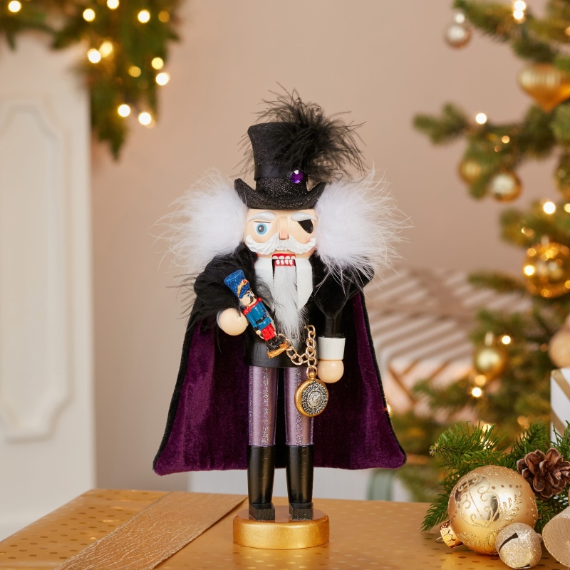 12" Hollywood Nutcrackers™ Drosselmeyer Nutcracker