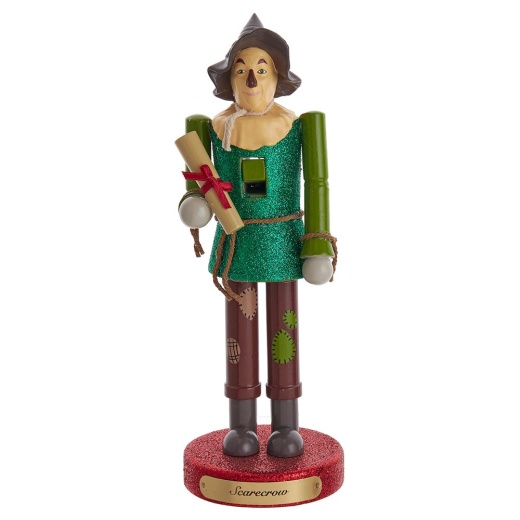 10" Wizard Of Oz Scarecrow Nutcracker