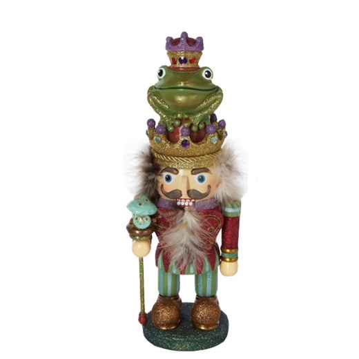 15" Hollywood Nutcrackers Frog Prince Nutcracker