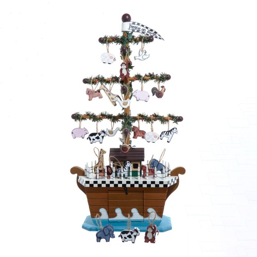 Noah's Ark Table Piece - A Symbol of Faith and Hope
