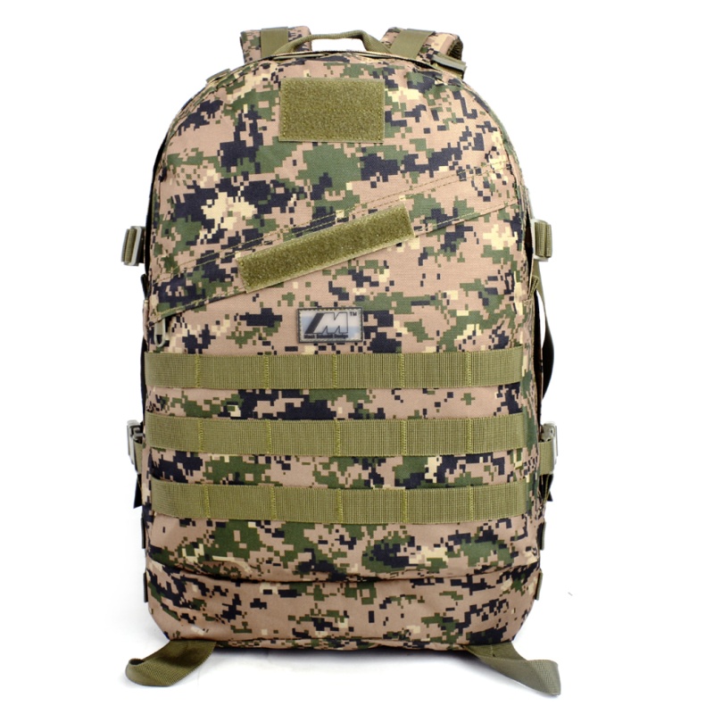 Military Tactical Climbing Waterproof Backpack 40L Camping Hiking Rucksack Travel - Jungle Digital Color