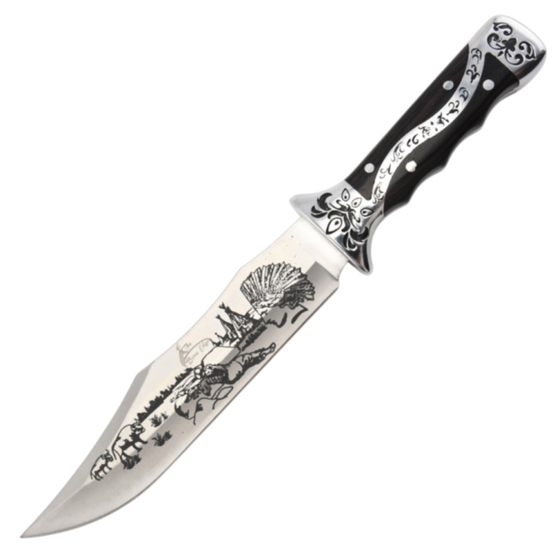 Theboneedge 13.5" Tactical Bowie Knife