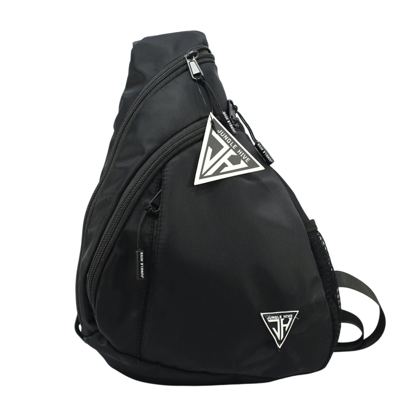 Jungle Hive Tactical Teardrop Sling Pack – Crossbody Backpack With Mesh Pocket