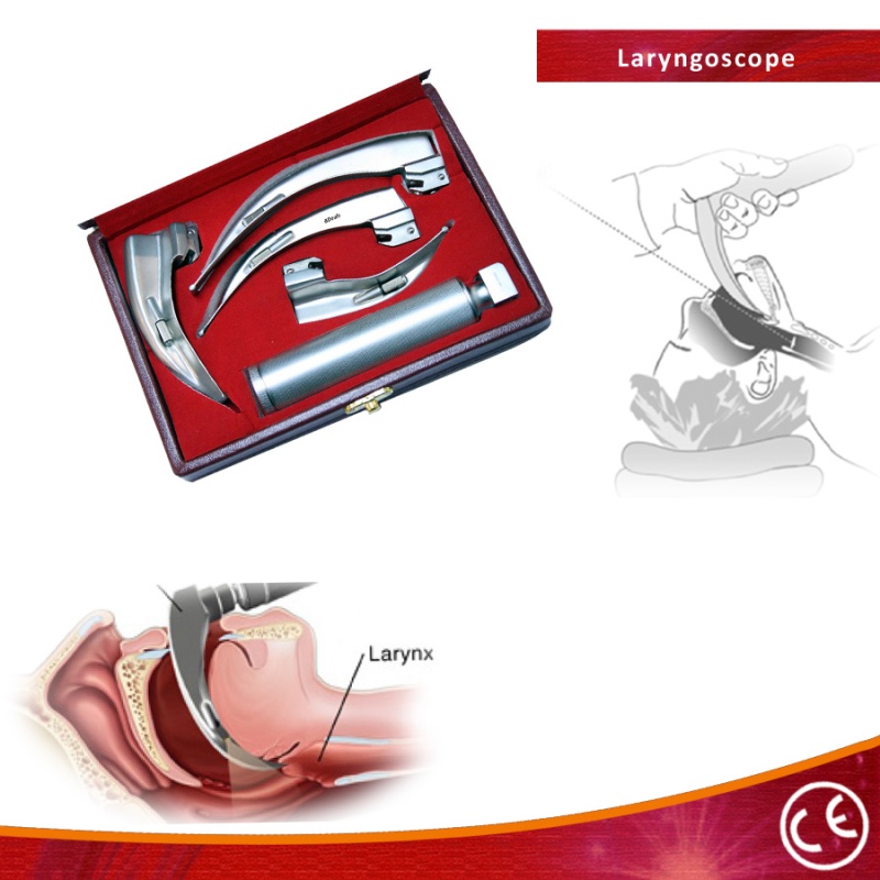 Emt Laryngoscope Mac Set Anesthesia