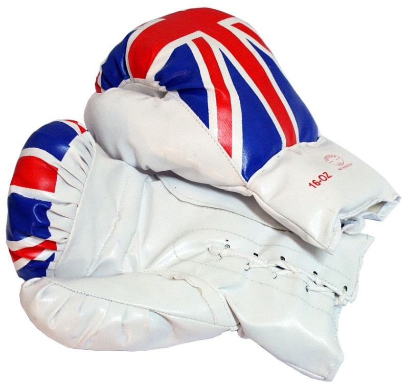 16Oz United Kingdom Flag Boxing Gloves