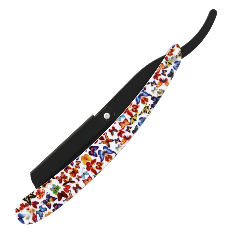 Professional Barber Salon Throat Shaving Razor With 10 Blades