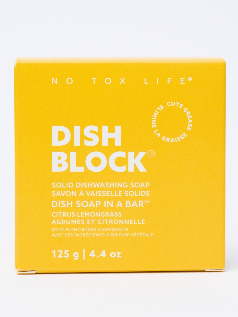 Dish Block® Solid Dish Soap Bar - Citrus Lemongrass